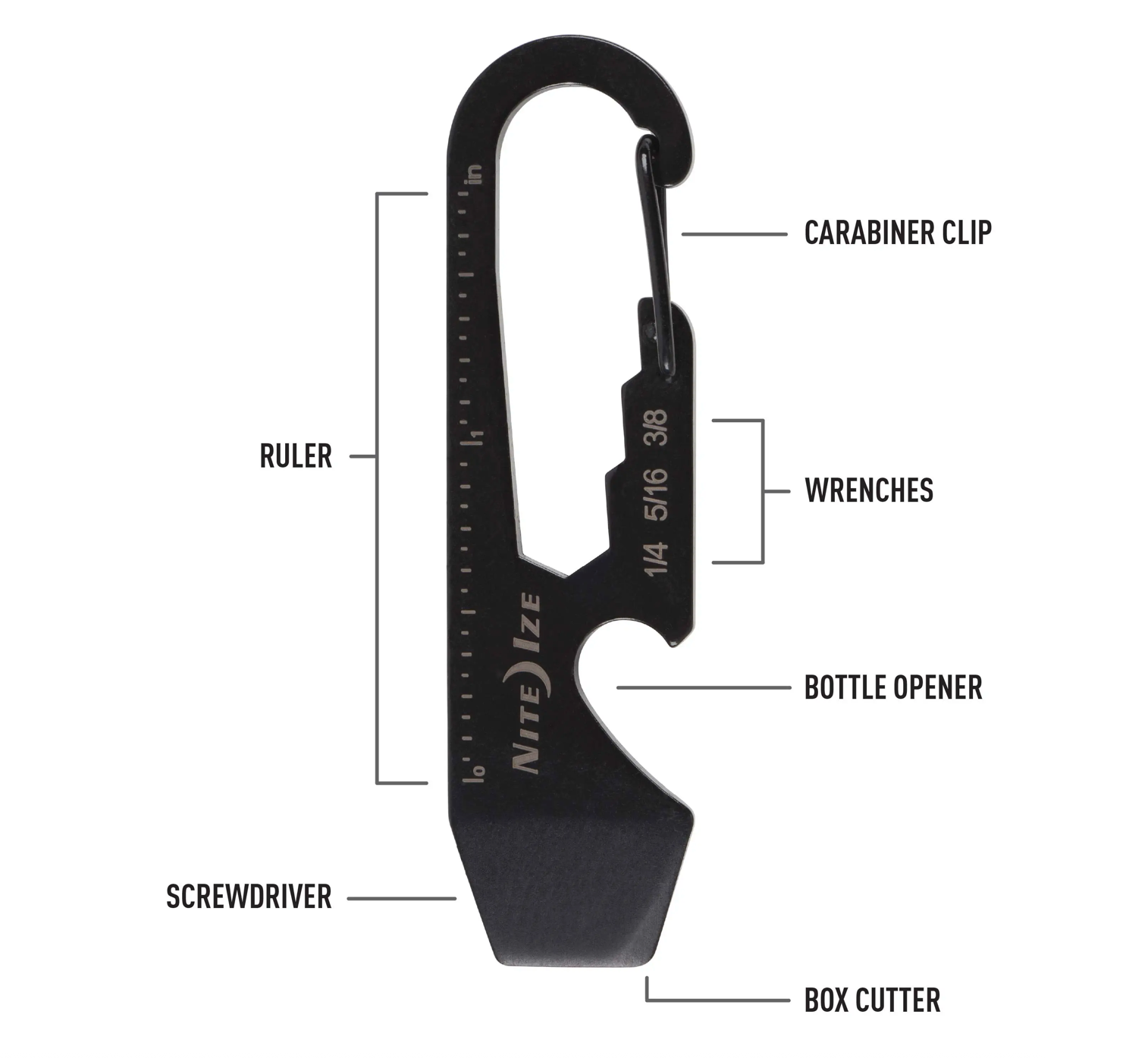 Nit Ize DOOHICKEY® KEY TOOL