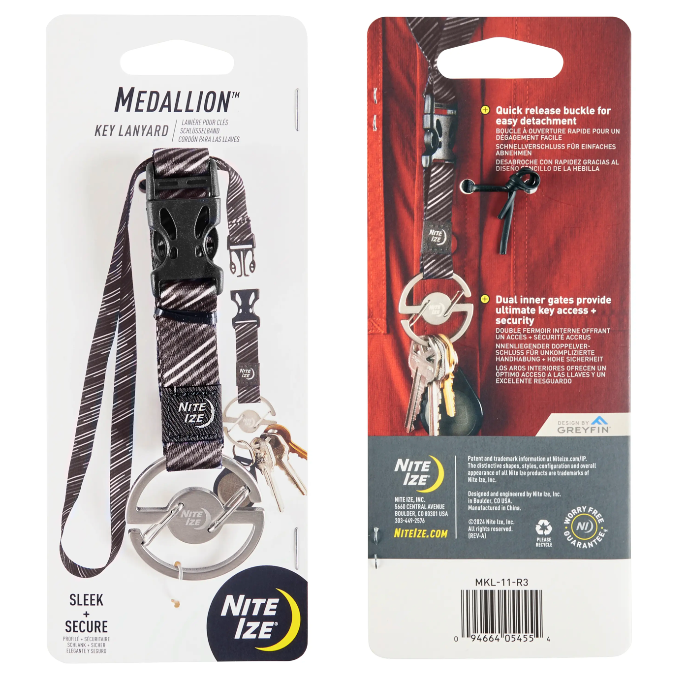 Nit Ize MEDALLION™ KEY LANYARD