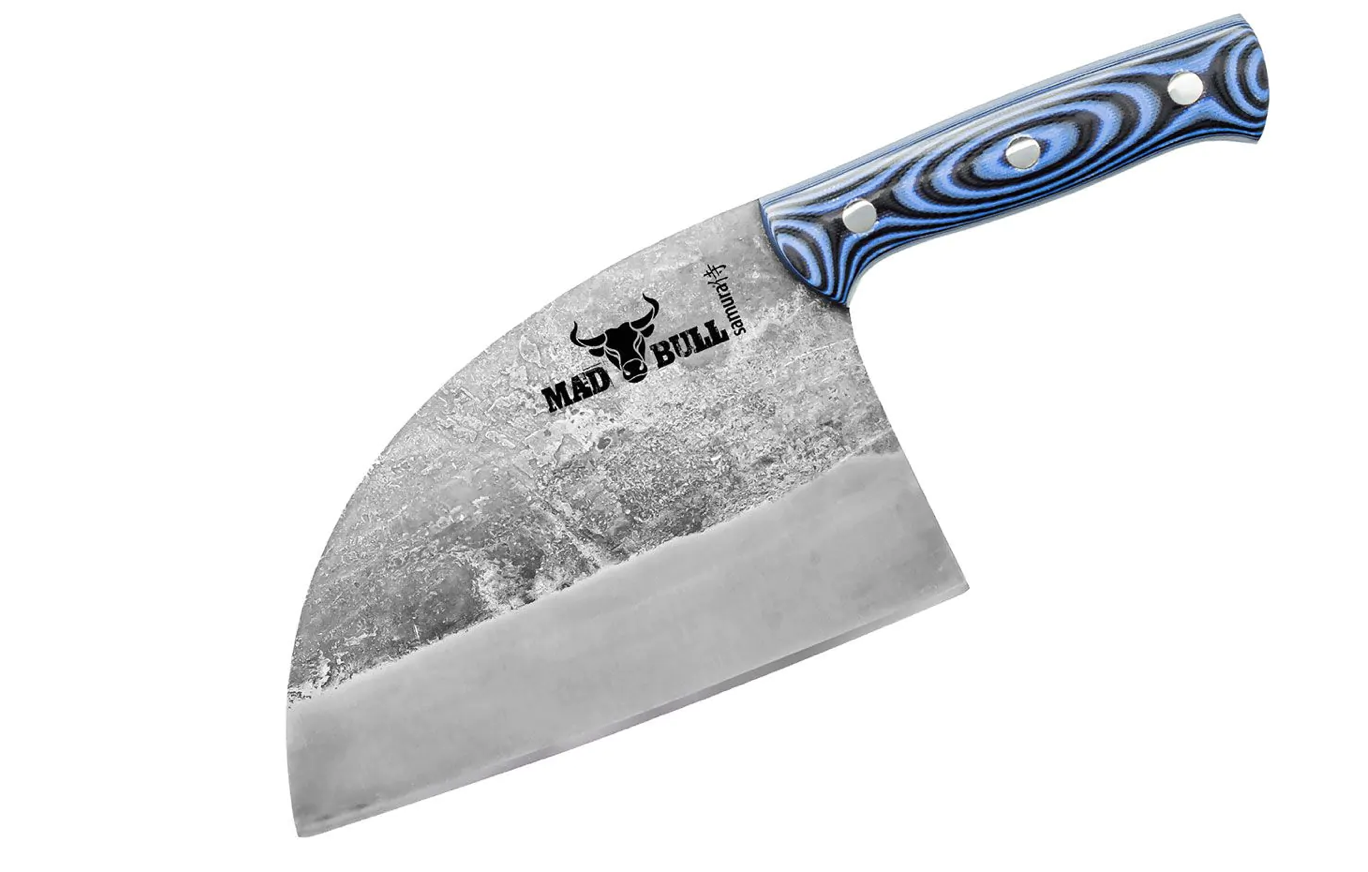 Samura MAD BULL CHEF PAINTING Blue