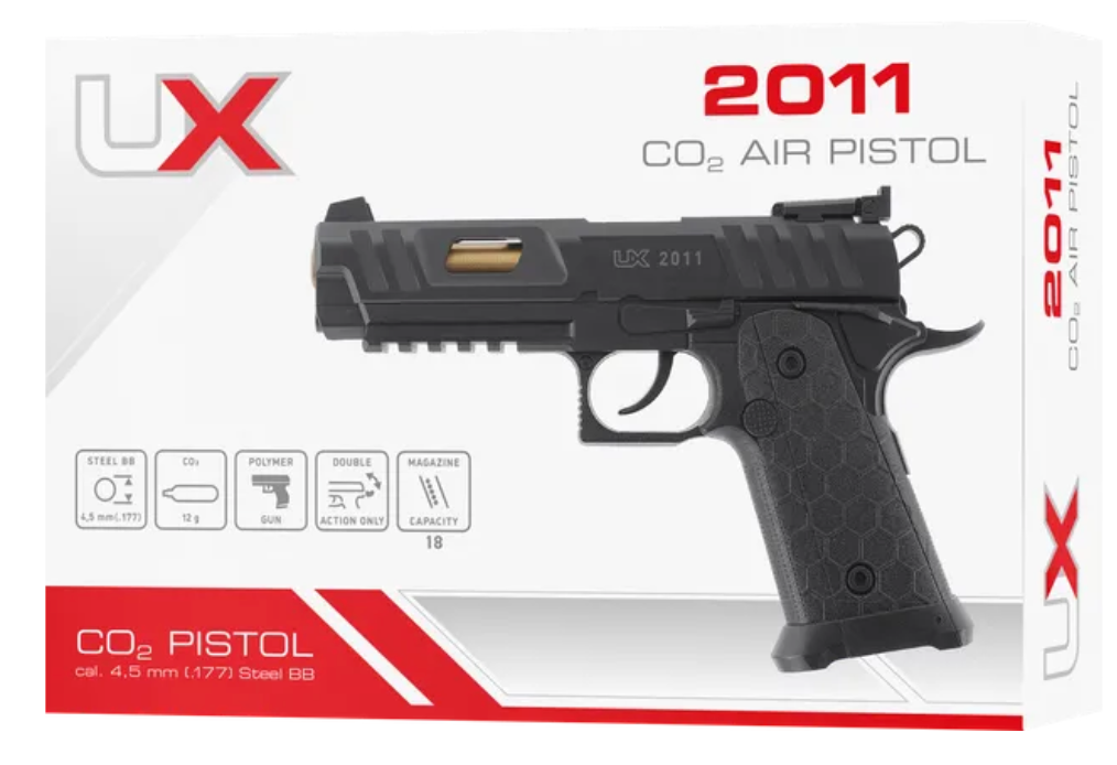 UX 2011 4.5 mm (.177) BB, CO₂, < 3.0 J