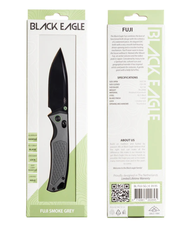 Black Eagle Fuji Smoke Grey