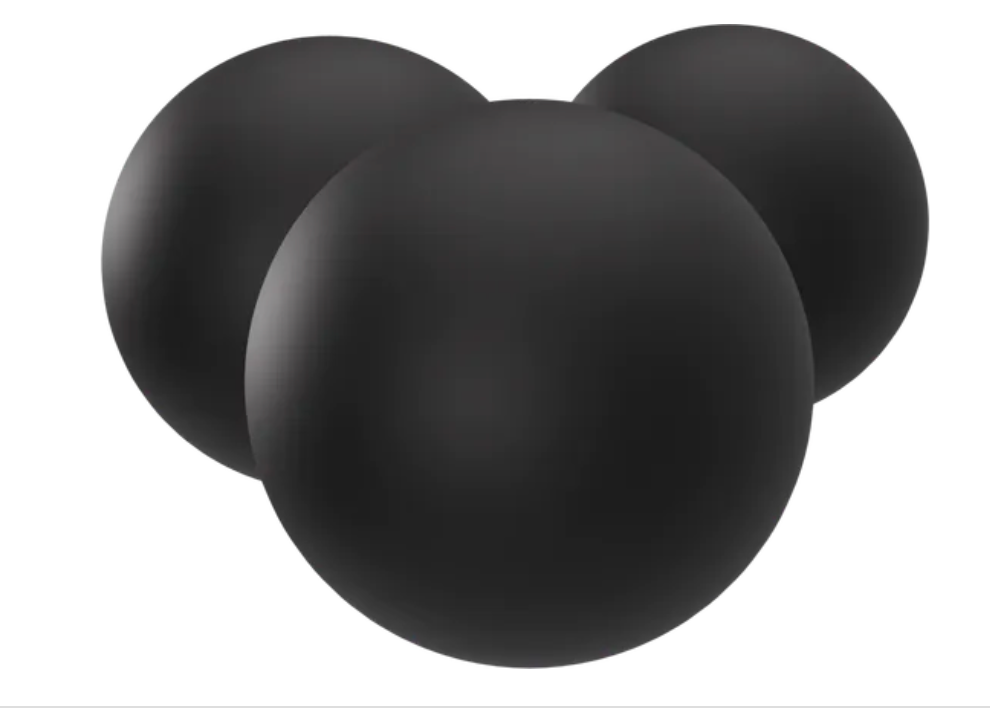 T4E Performance RUB 50 .50, 1.14 g, black, 500 pcs, container