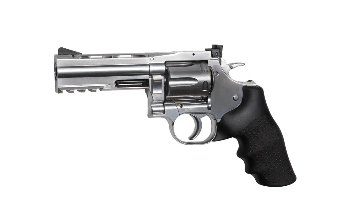Dan Wesson 715, Airgun, Pellets, Silver, 4"