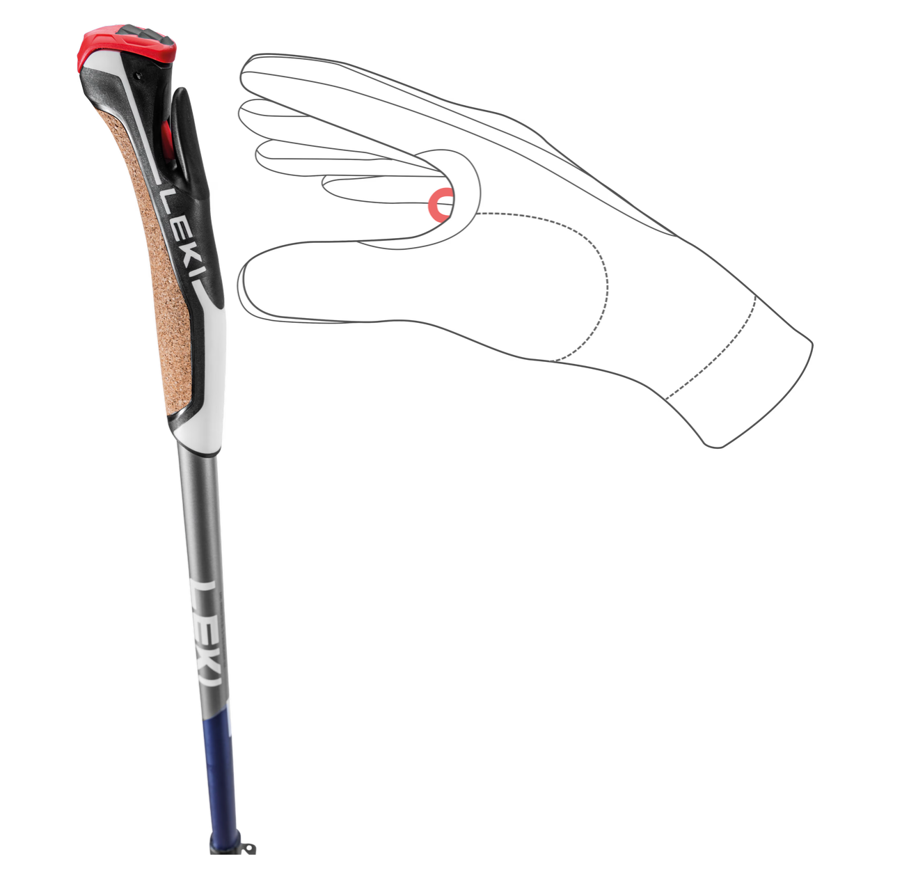 Leki Traveller Carbon Poles