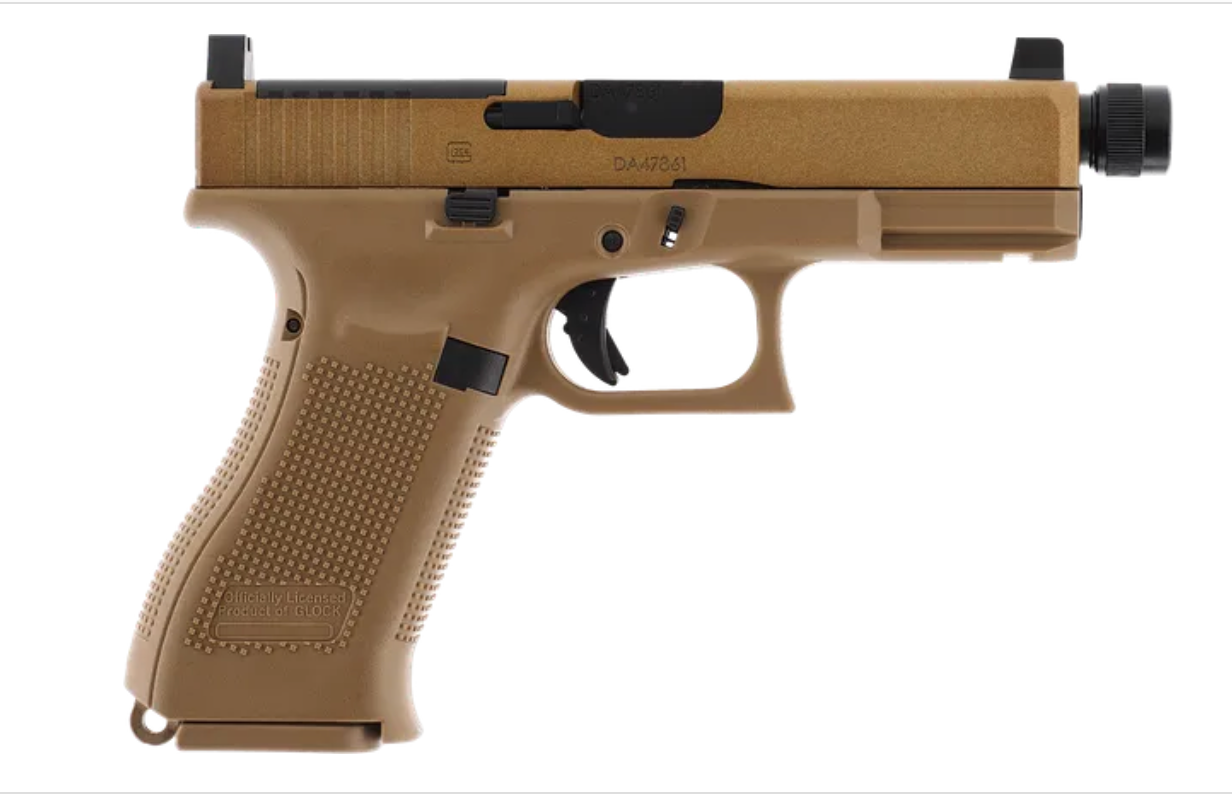 GLOCK 19X MOS 4.5 mm (.177) BB, CO₂, < 2.0 J, coyote