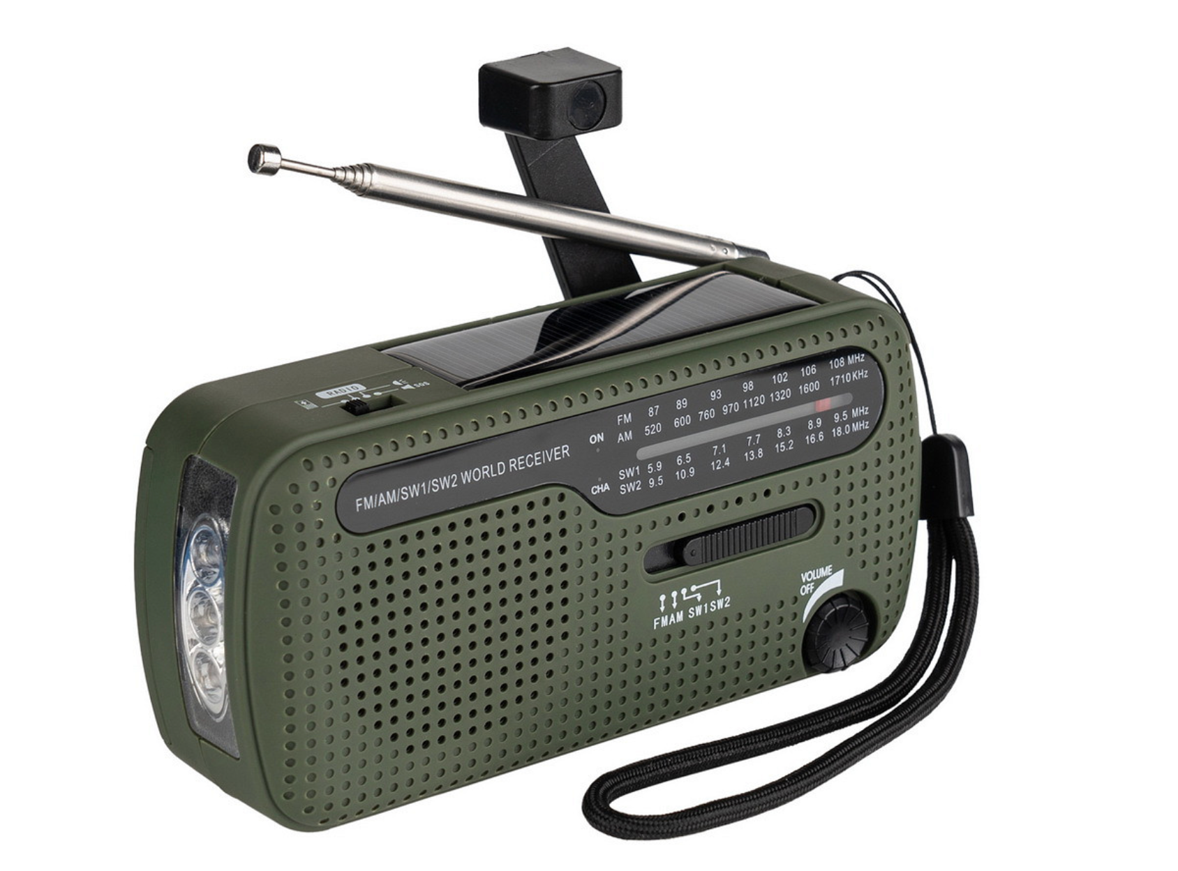 Fosco Survival Radio - SW1/SW2/FM/AM