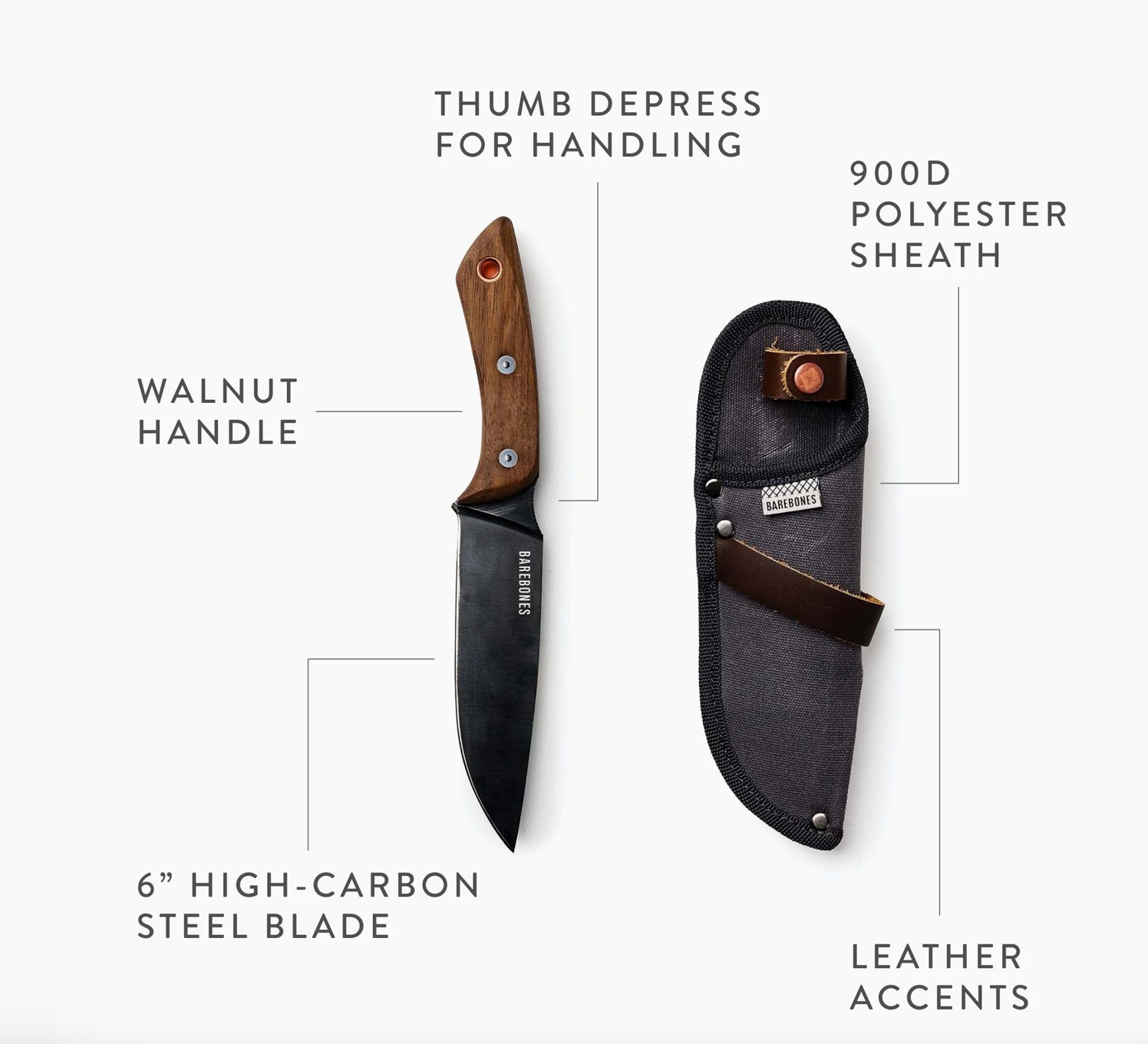 Barebones No.6 Field Knife