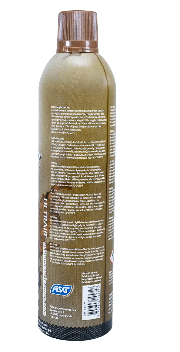 ASG ULTRAIR Power Propellent Gas without silicone, 570 ml