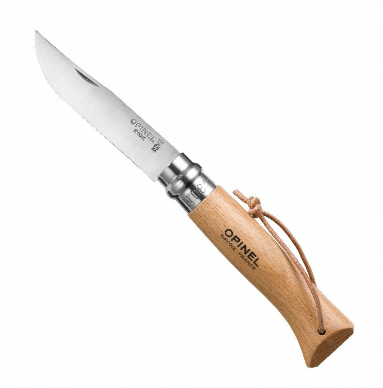Opinel N°08 Stainless Steel Virobloc