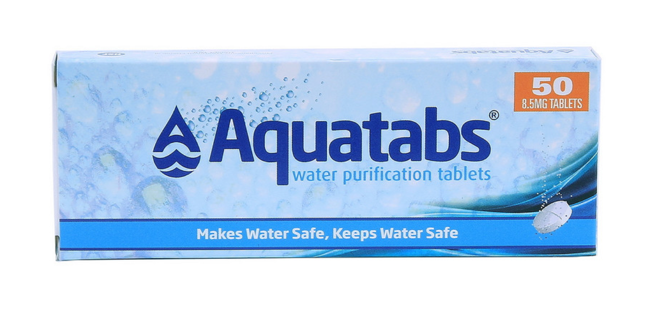 BCB Water purification tablets per piece (1 x 50 pieces) CR216