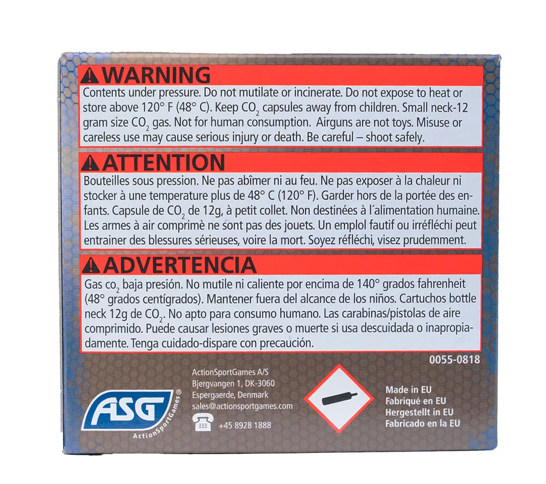ULTRAIR 12g CO₂ Care Kit | 10 Cartridges