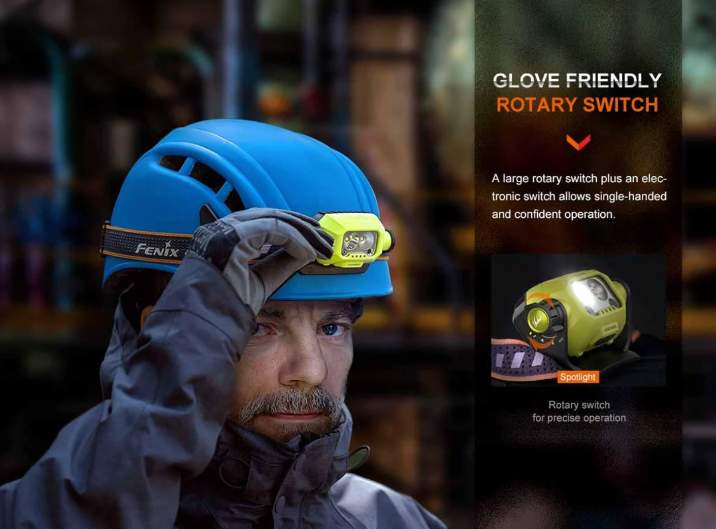 WH23R WORK HEADLAMP