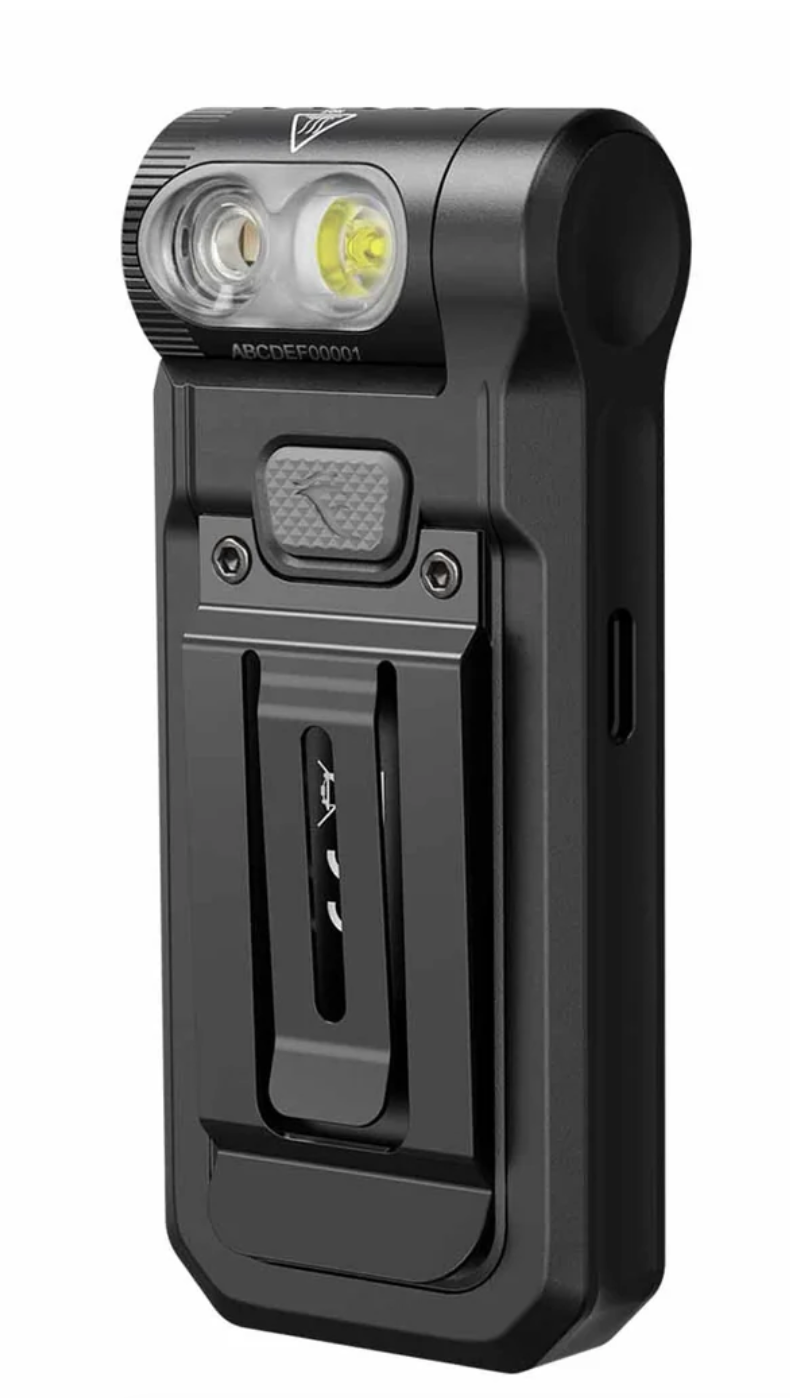 SW05R-UV CLIP ON FLASHLIGHT WITH UV LIGHT