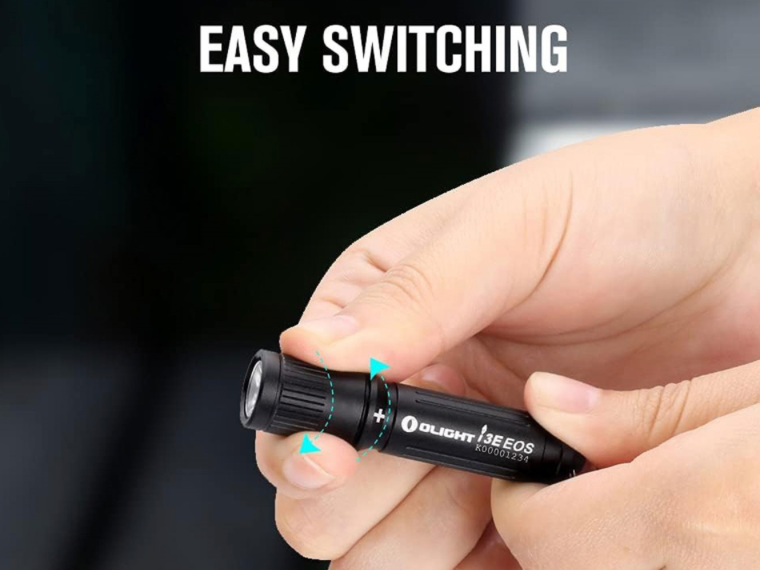 Olight i3E EOS Led Flashlight Black