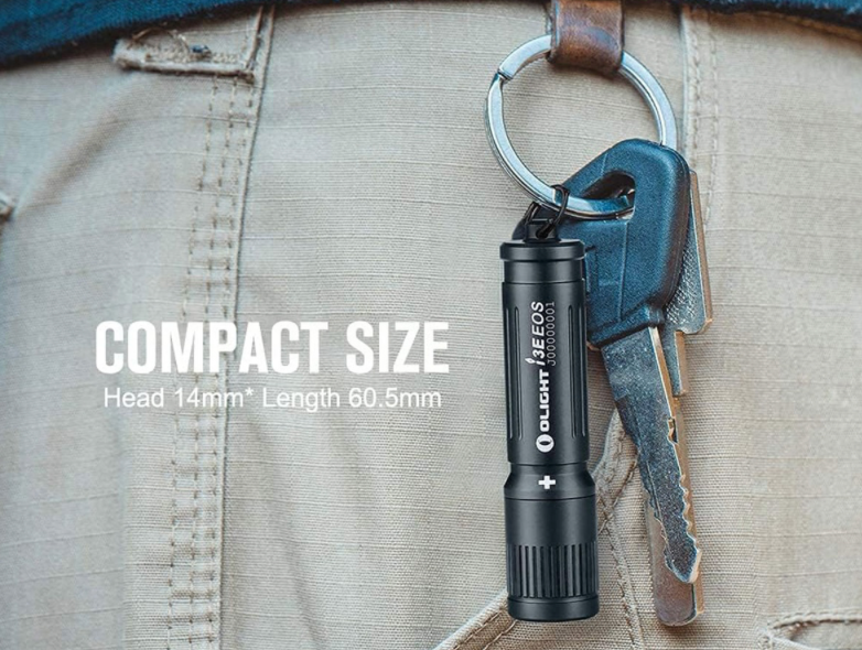 Olight i3E EOS Led Flashlight Black