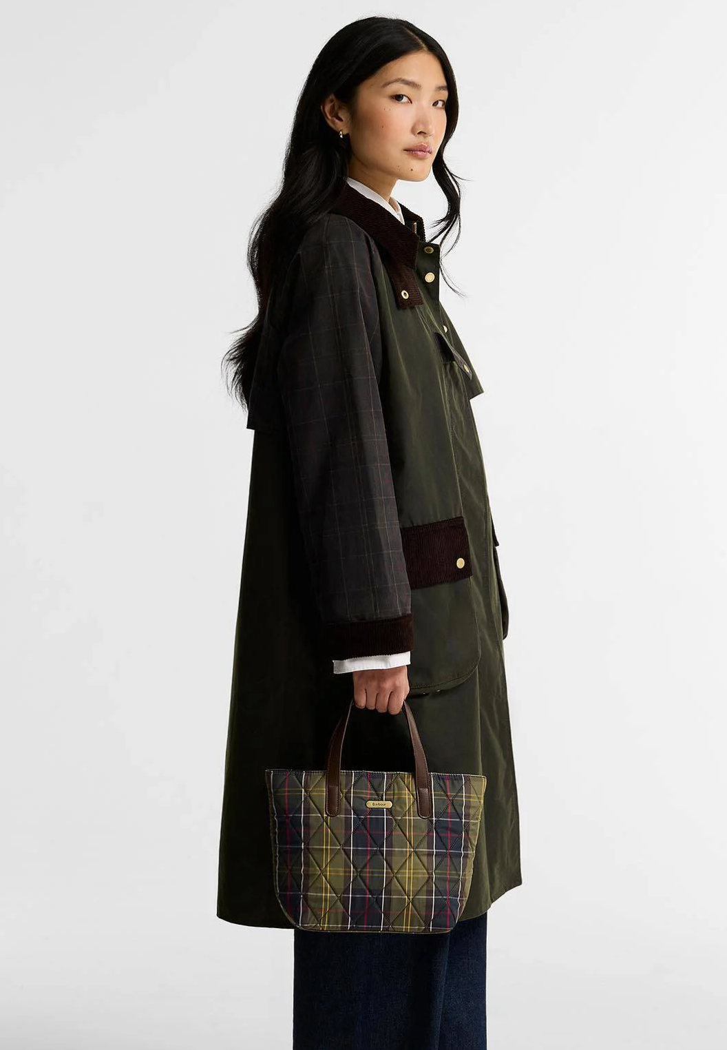 Barbour Mini Quilted Tote Bag