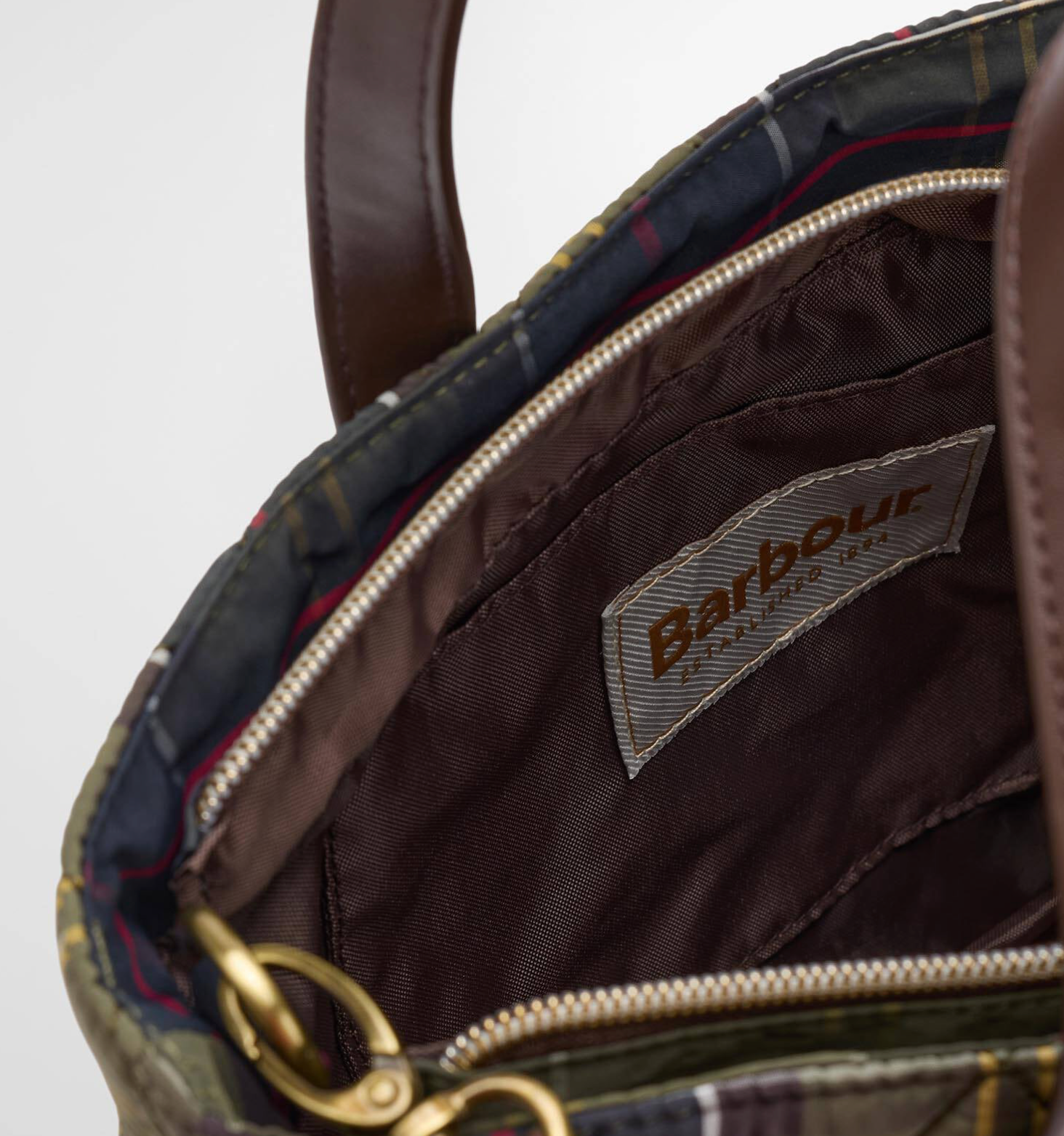 Barbour Mini Quilted Tote Bag