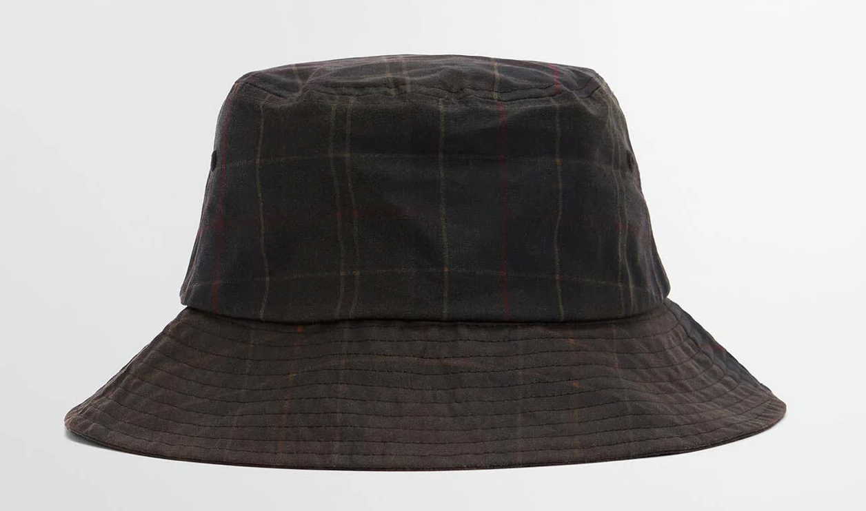 Barbour Hazelwood Waxed Bucket Hat