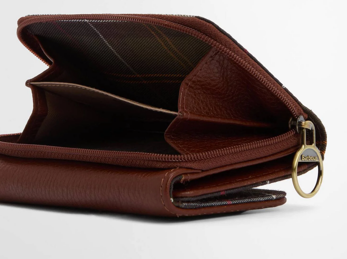 Barbour Rosa Leather French Purse