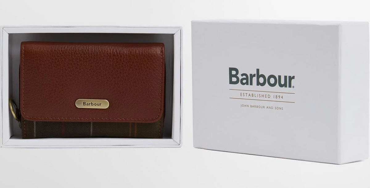 Barbour Rosa Leather French Purse