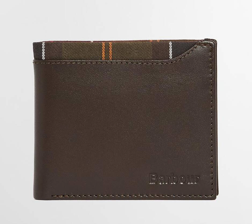 Barbour Brodick Leather Bifold Wallet