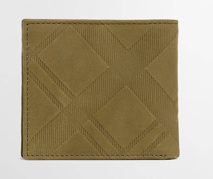 Barbour Beith Tartan Leather Wallet
