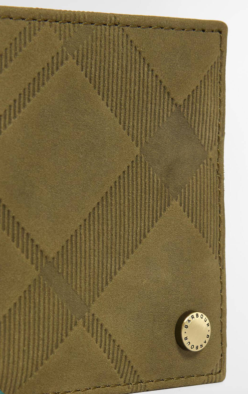 Barbour Beith Tartan Leather Wallet