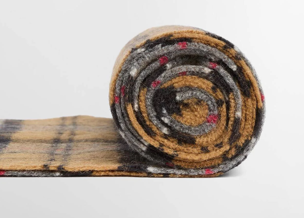 Barbopur Tartan Lambswool Scarf