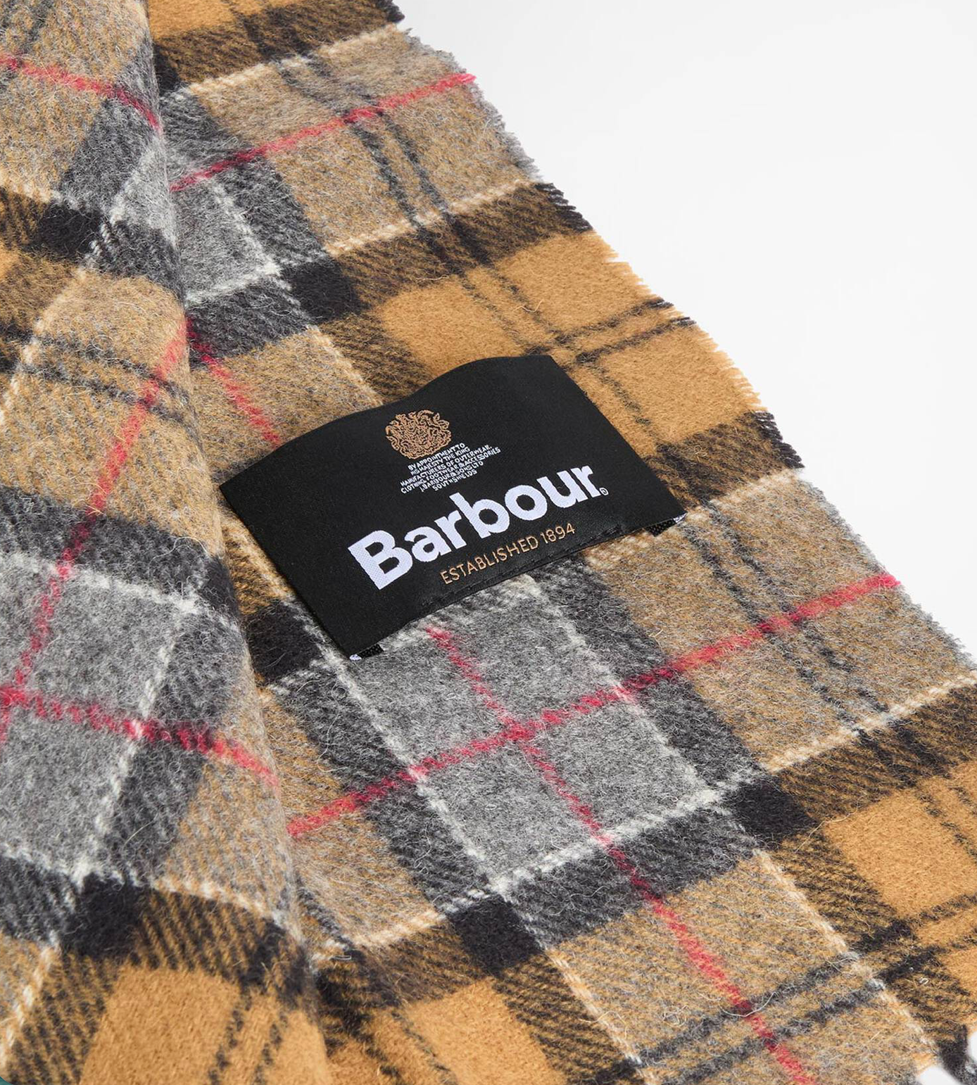 Barbopur Tartan Lambswool Scarf