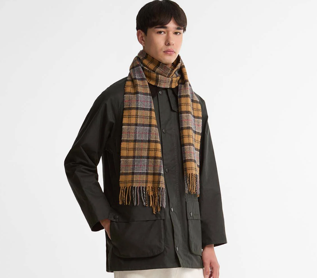 Barbopur Tartan Lambswool Scarf