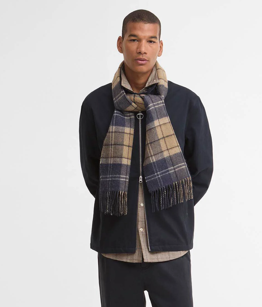 Barbour Dramside Reversible Lambswool Scarf