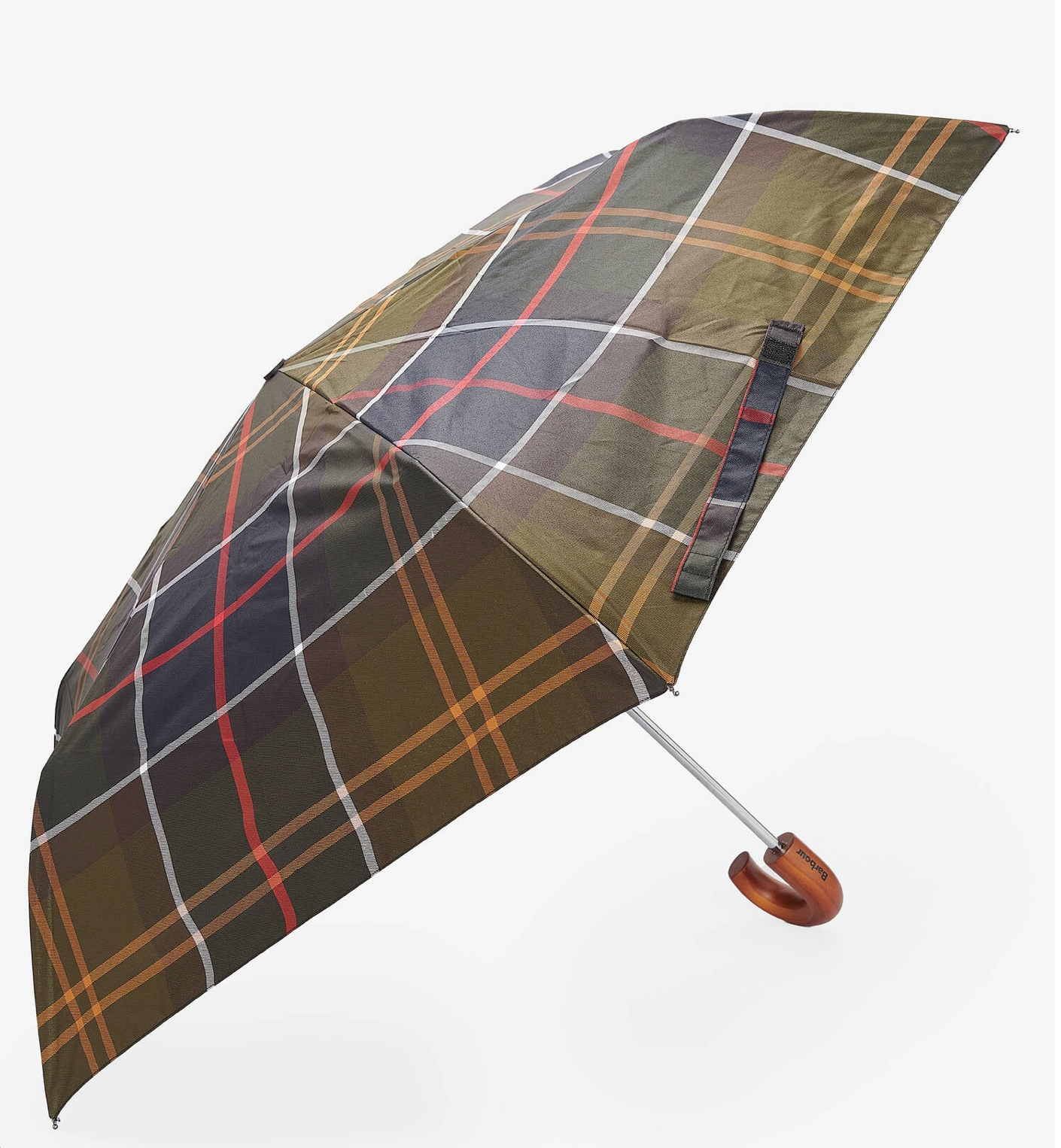 Barbour Tartan Mini Umbrella