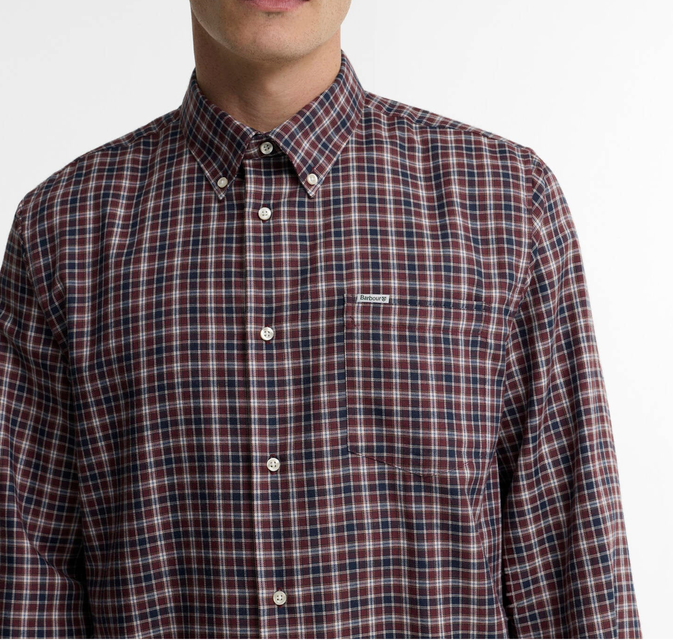 Barbour Dishford Thermo-Weave Regular Fit Long-Sleeved Shirt