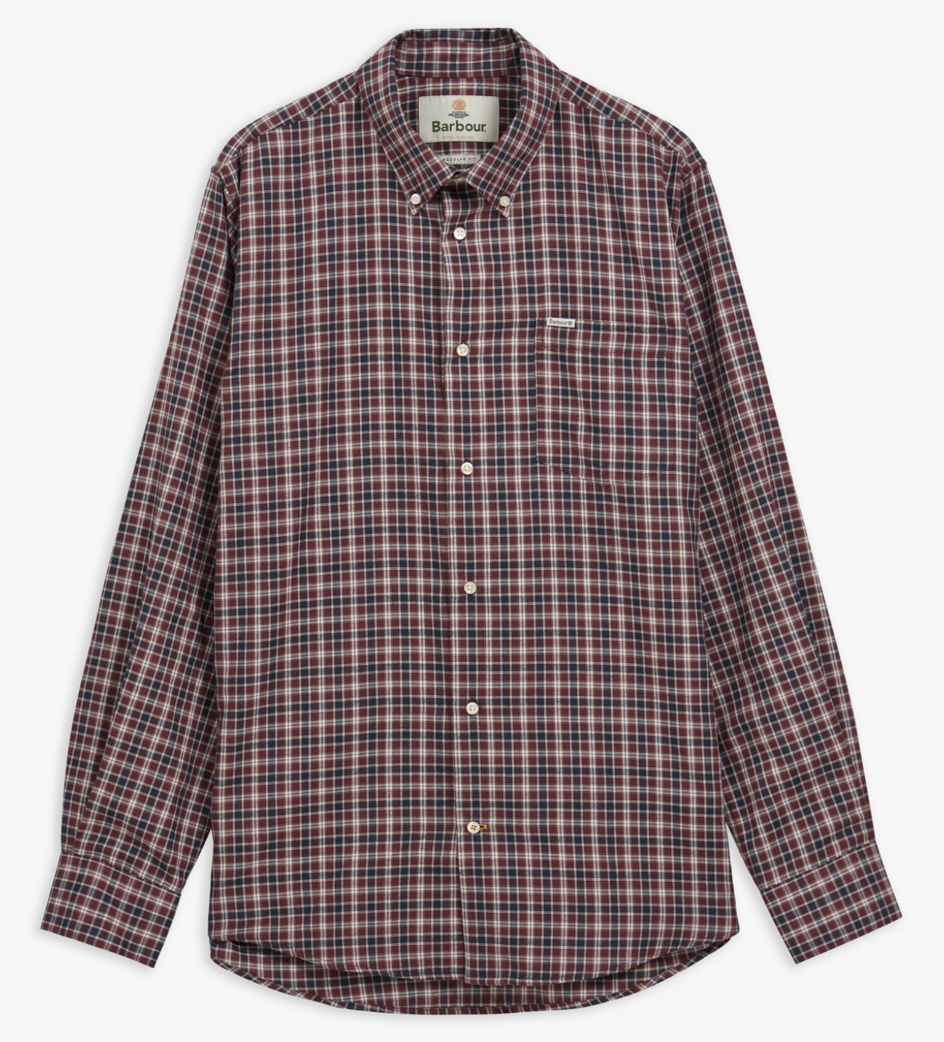 Barbour Dishford Thermo-Weave Regular Fit Long-Sleeved Shirt