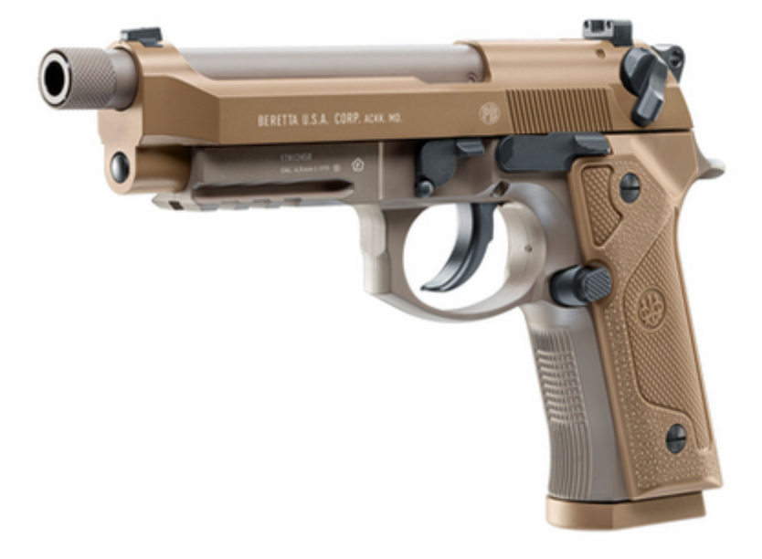 Beretta MOD. M9A3 FM FDE 4.5 mm (.177) BB, CO₂, < 3.0 J