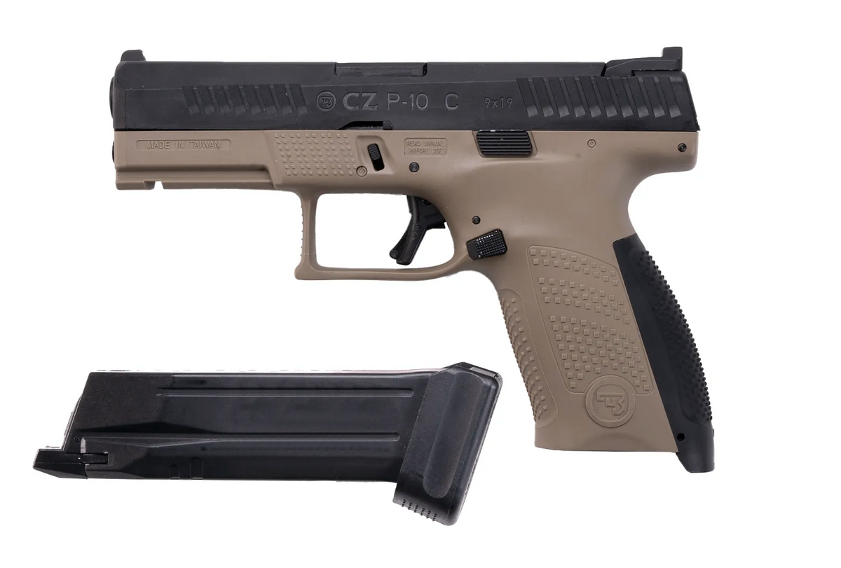 CZ P-10 C, 4.5mm airgun, CO2, steel BB