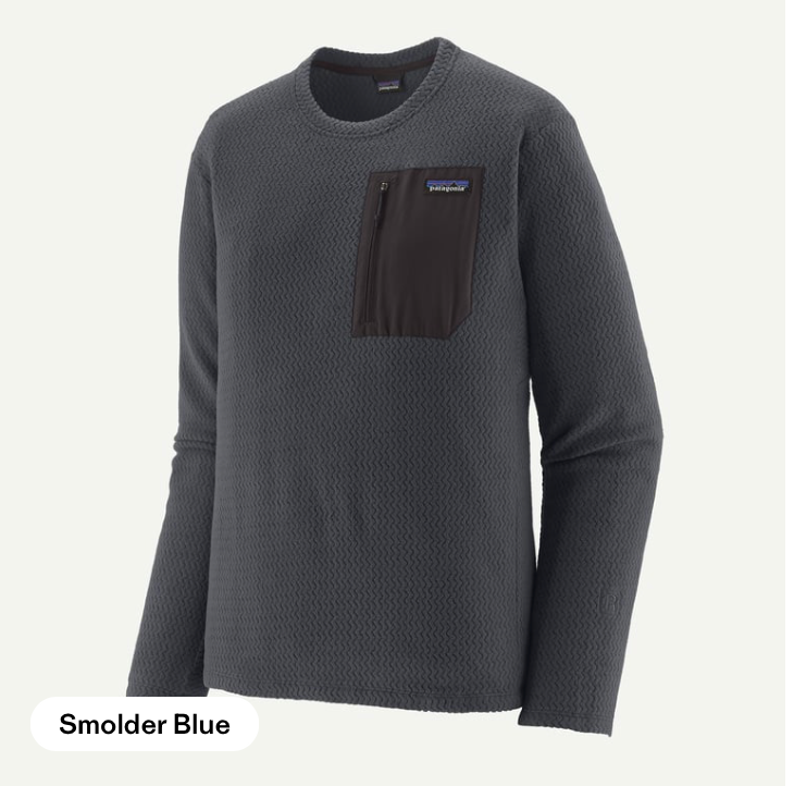 Patagonia Men's R1® Air Fleece Crewneck