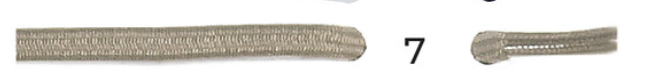 Barth Laces Elastic 90cm
