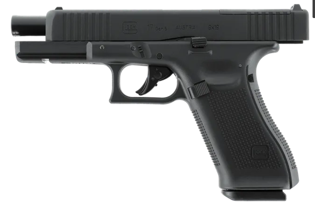 GLOCK 17 Gen5 MOS 4.5 mm (.177) BB, CO₂, < 3.0 J