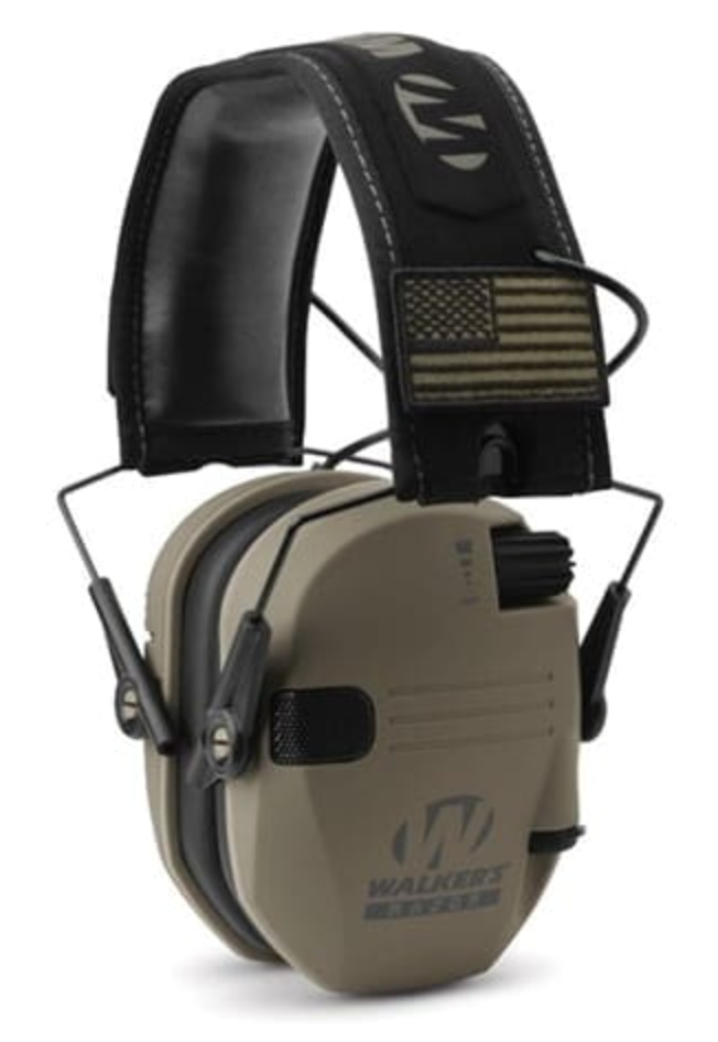 Walker's Razor Slim Patriot Series Muffs (Flat Dark Earth)