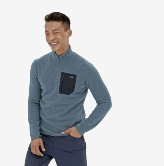 Patagonia Men's R1® Air Zip-Neck