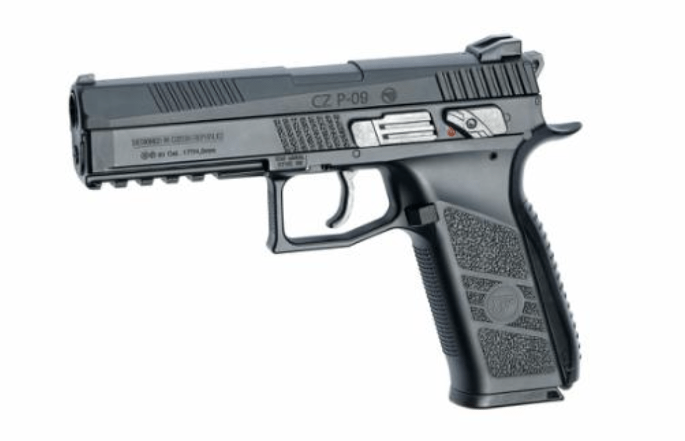 ASG Airgun CZ P-09, Airgun, pellets, black
