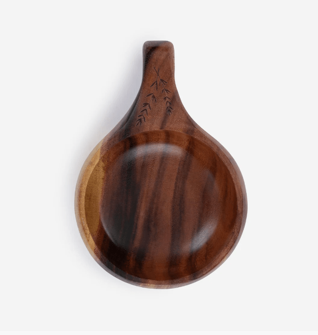 Barebones Mug 8 oz: 5.25" x 3.5" x 2.5" Barebones KUKSA WOODEN DRINKING CUP