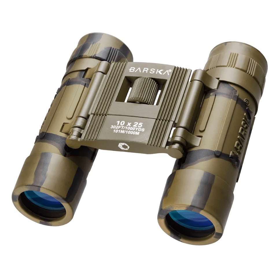 Barska Binoculars Barska 10x25mm Lucid View Compact Camo