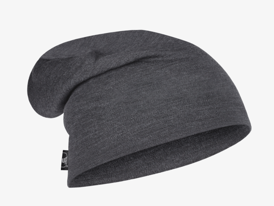 Buff Hats Buff MERINO HEAVYWEIGHT BEANIE SOLID GREY