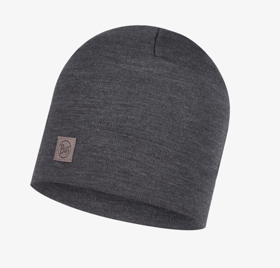 Buff Hats Buff MERINO HEAVYWEIGHT BEANIE SOLID GREY