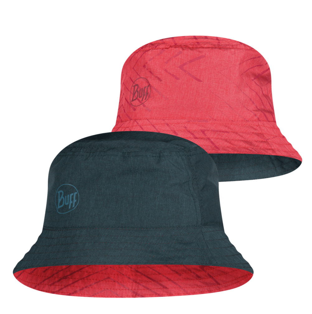 Buff Hats S/M Buff Travel Bucket Hat Collage