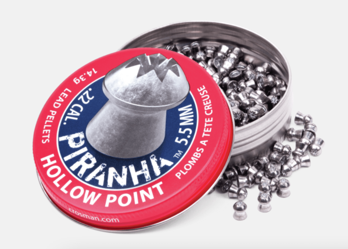 Crosman Pellets Crosman Piranha Hollow Point Pellet 5.5mm(.22)