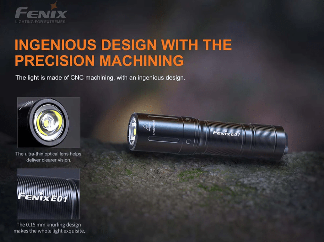 Fenix Flashlight Fenix E01 V2.0 AAA Flashlight