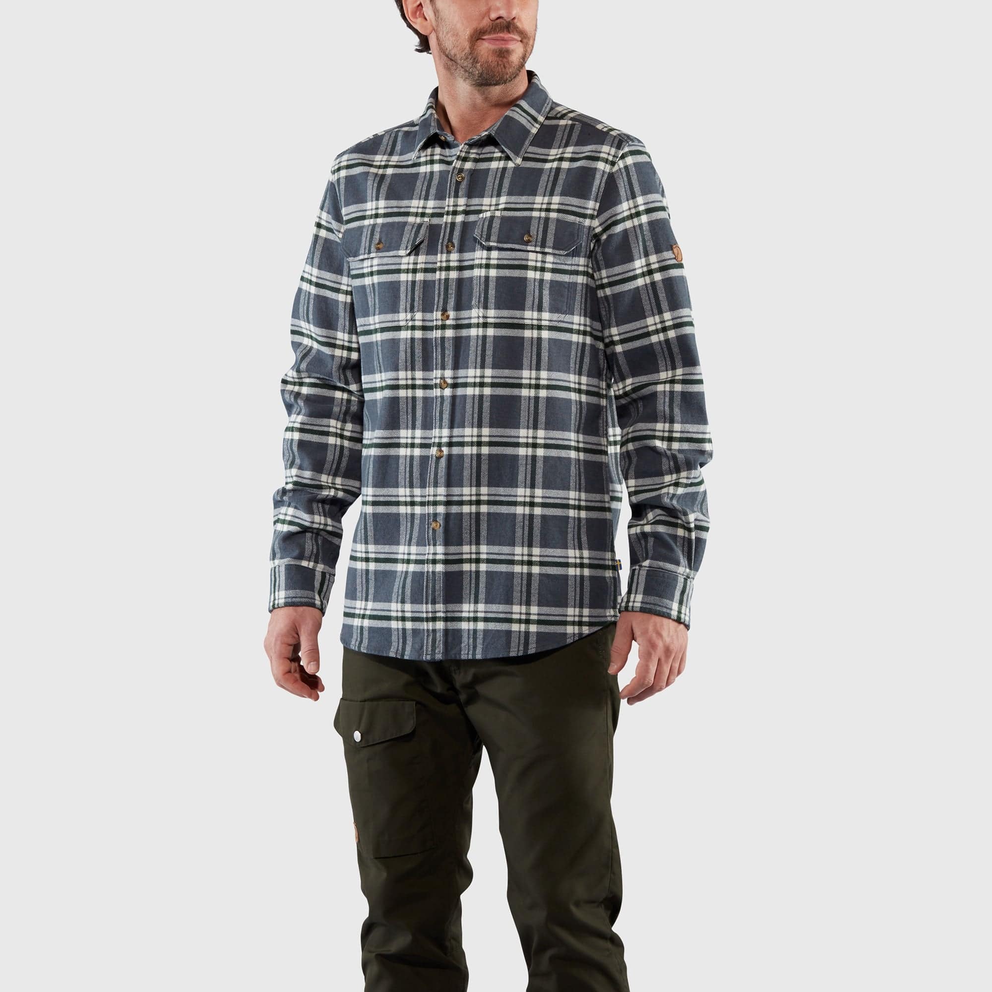 Fjällräven Övik Heavy Flannel Shirt M | Hero Outdoor